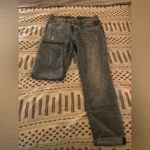 Size 31 distressed jeans! Never worn!